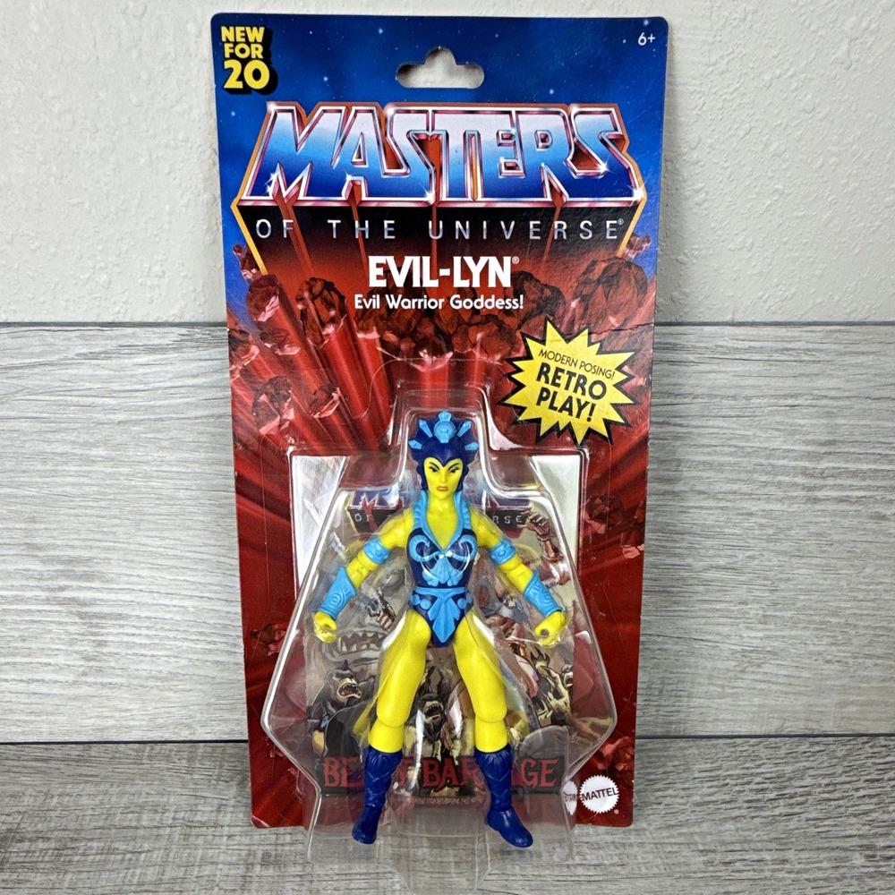 Masters of the Universe Origins Evil-Lyn 2020 Retro Play MOTU Mattel Sealed